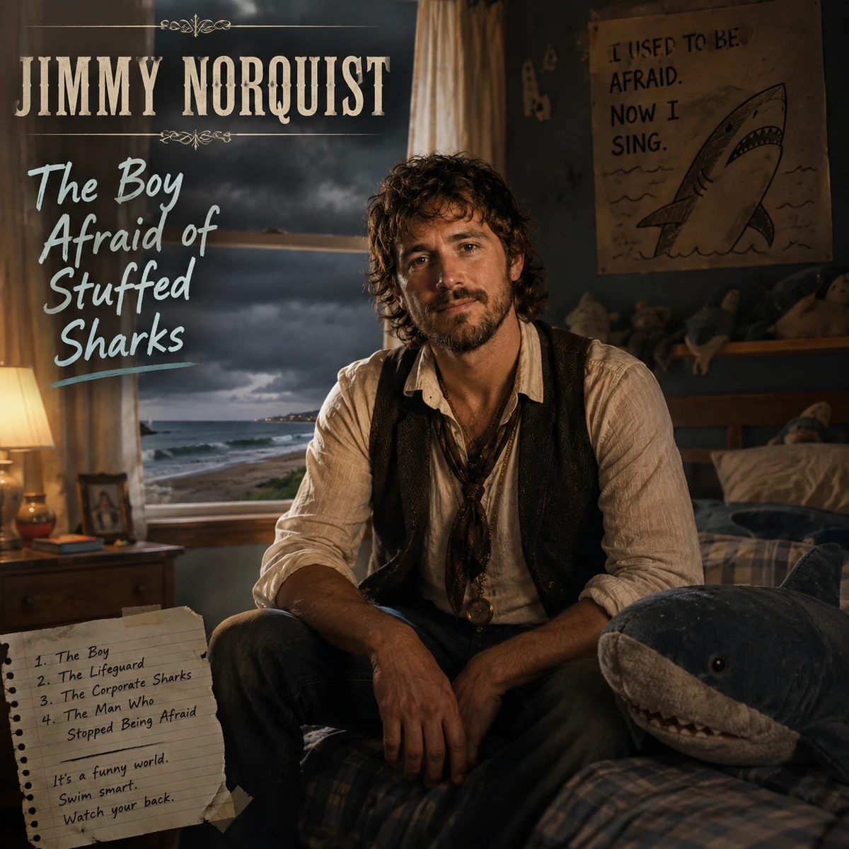 The Boy Afraid of Stuffed Sharks cover artwork