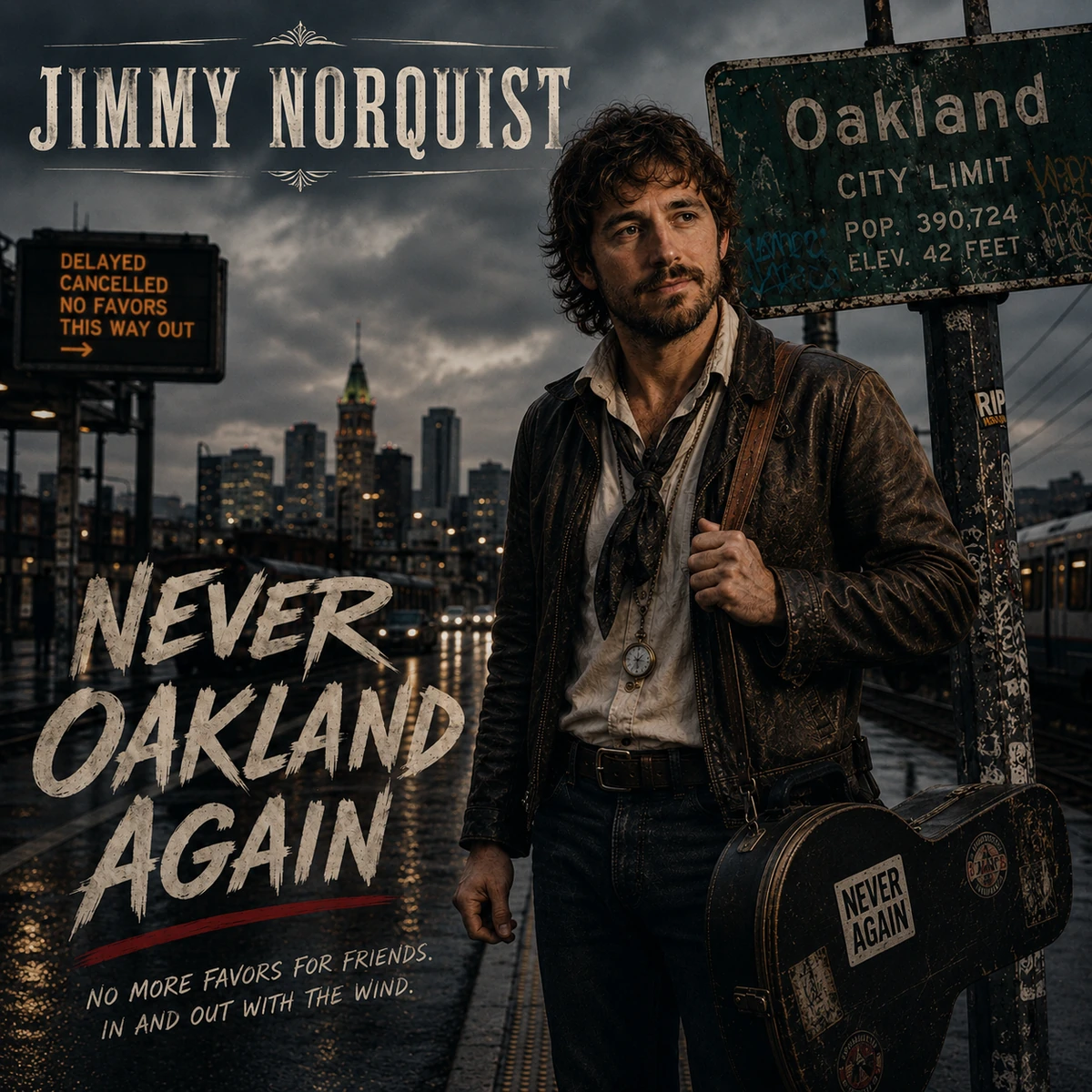 Never Oakland Again cover artwork
